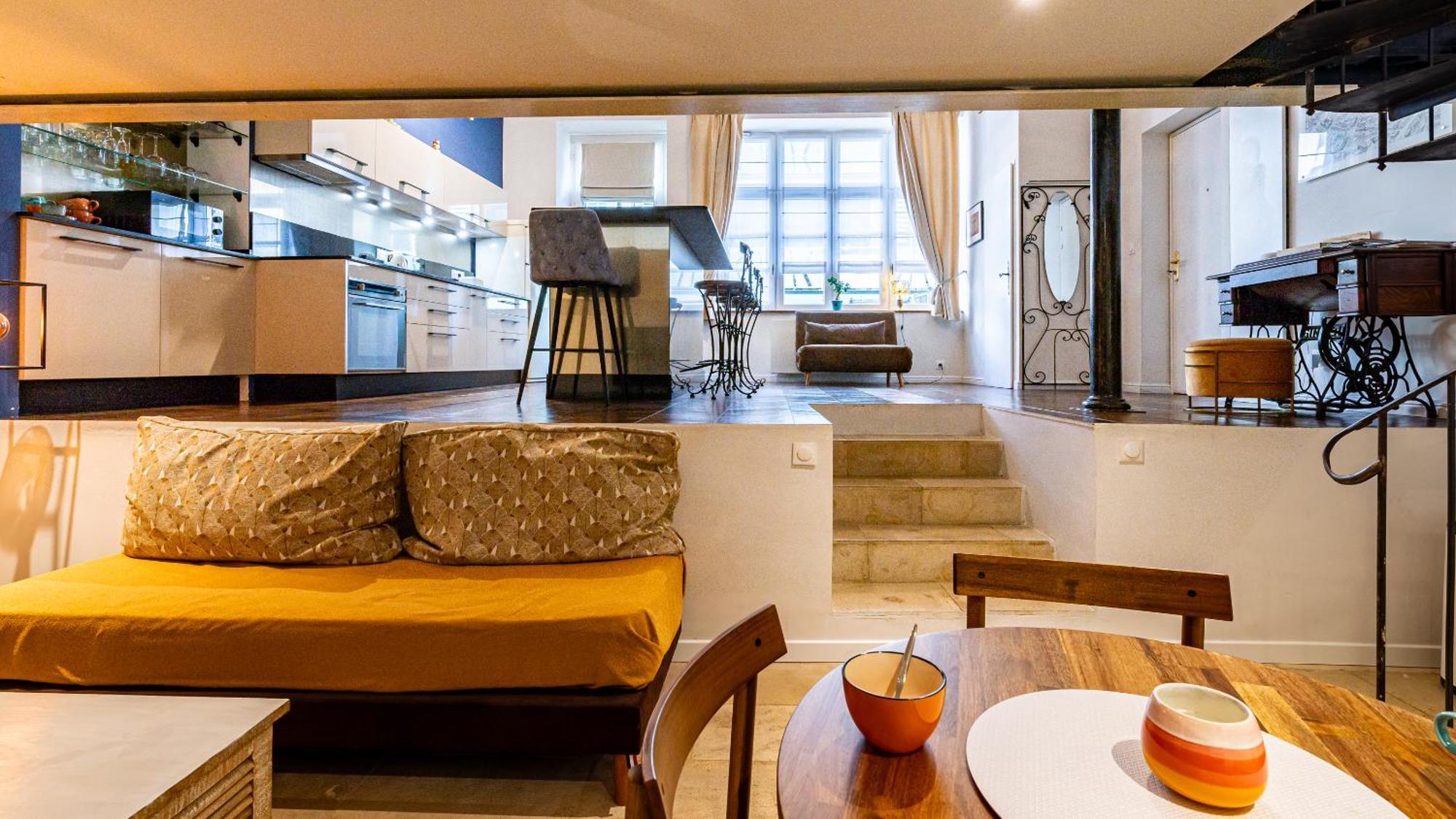 Апартаменты Le Chouette Loft Дижон Экстерьер фото